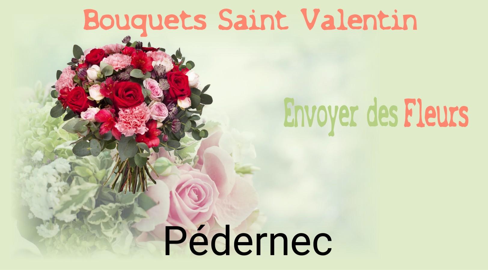 Roses de Saint-Valentin livrées à Pédernec